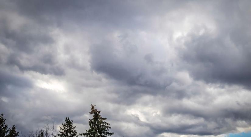 Viharos szél és kiadós eső jön: mutatjuk, mikor érkezik a csapadék