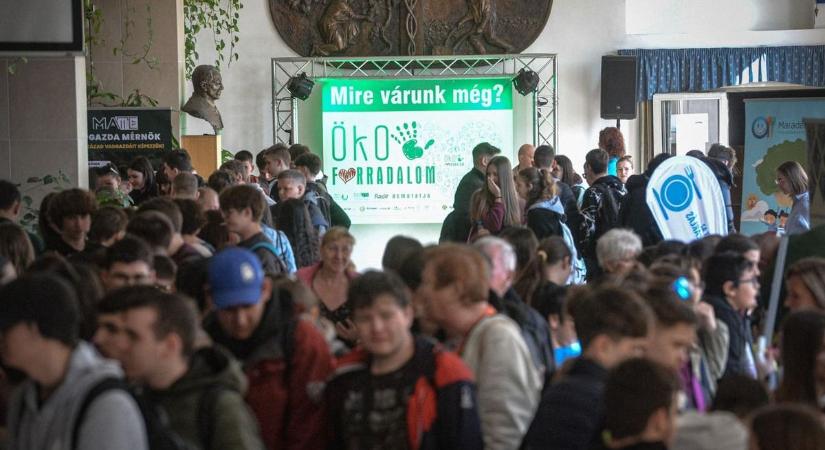 Rengeteg diákot mozgatott meg a környezettudatosság a Mátraalján