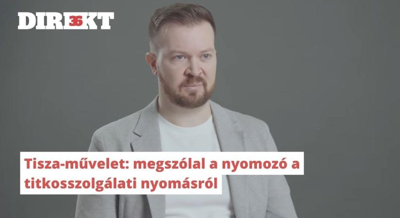 Megszólalt egy NNI-s nyomozó: a titkosszolgálatot ráküldték a Tisza Pártra