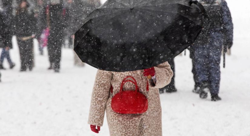 7 vármegyénket teszi jégre az érkező hóvihar, 100 kilométer/órás széllel szakad ránk a mediterrán ciklon - Időjárás-előrejelzés