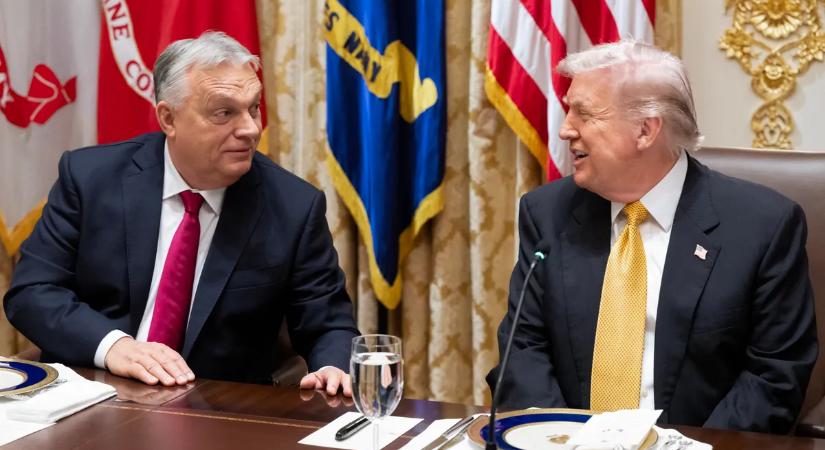 Donald Trump üzent a magyaroknak, kiállt Orbán Viktor mellett