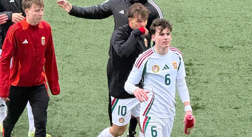 U18: Kétgólos hátrányból állt fel a magyar válogatott Svájc ellen