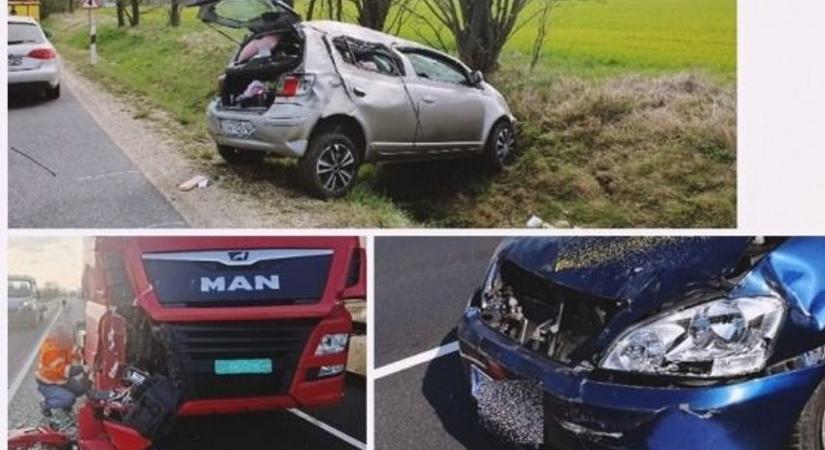 Húsznál is több baleset Győr-Moson-Sopronban, többen megsérültek a 3 nap alatt