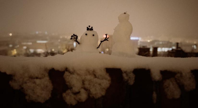 Visszatér a tél: akár 15 centi hó is eshet csütörtökön