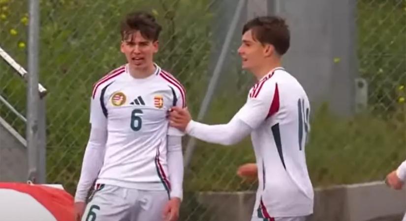 Nagyot küzdve 2–2-es döntetlent játszott Svájccal az U18-as labdarúgó-válogatott az Eb-selejtezőn