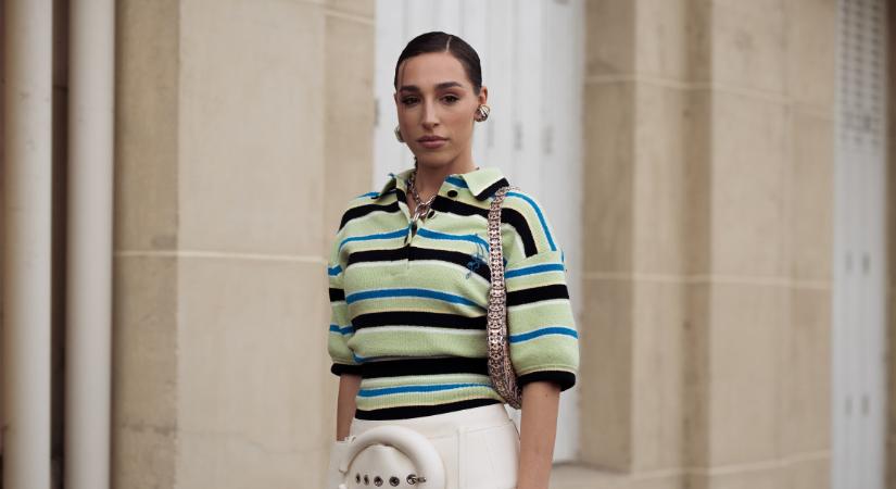 Így viseld a csíkos ruhát, hogy ne kövérítsen