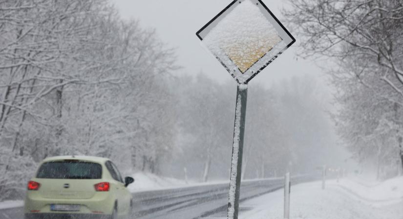 Csütörtökön havazásra kell számítani, akár 15 centi is leeshet