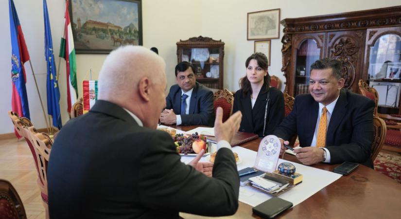 Jövőbeni fejlesztésekről is tárgyalt Nyíregyházán az indiai nagykövet (fotók, videó)