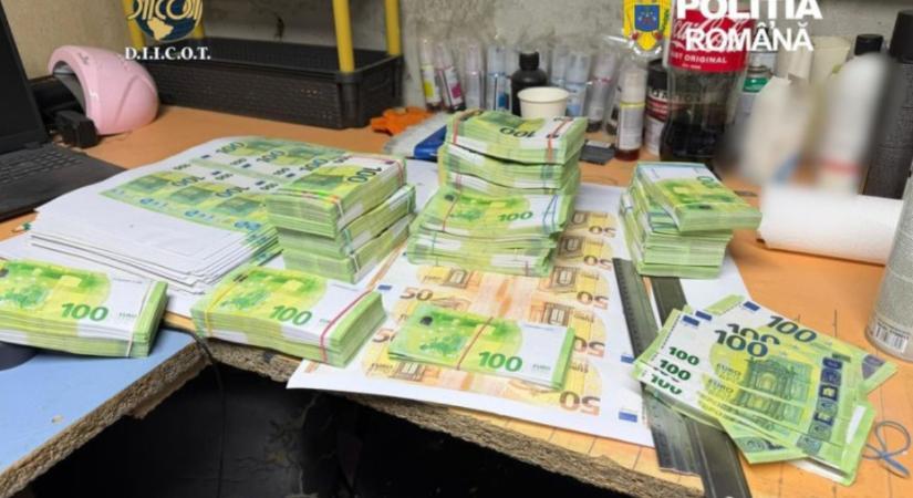Kétmillió hamis eurót gyártott egy lekapcsolt pénznyomda – hírmix