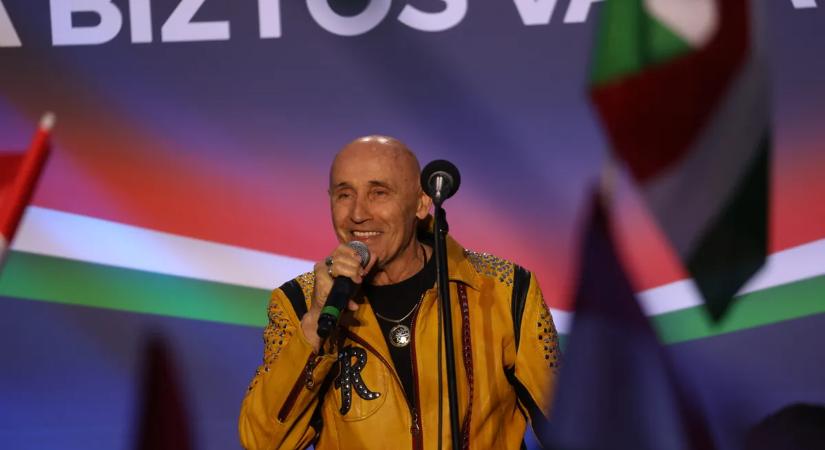 Pataky Attila fergeteges hangulatot teremtett Orbán Viktor beszéde előtt