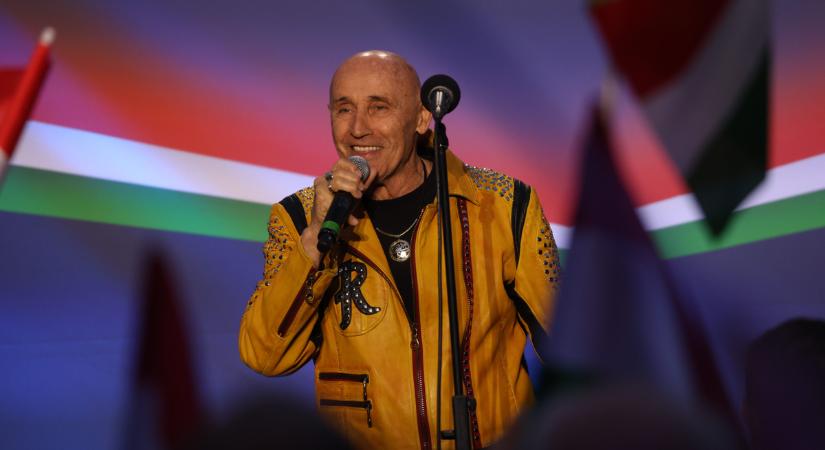 Pataky Attila indította be a bulit Esztergomban