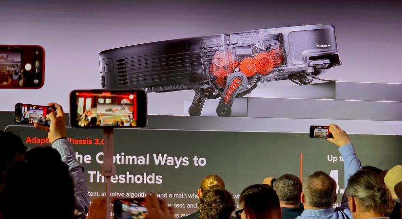 Itt a robotporszívó, ami 8,8 centis küszöbön is átmegy