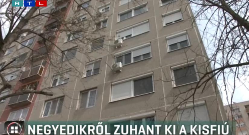 Túlélte a zuhanást a kisfiú, aki a negyedikről esett ki Kecskeméten