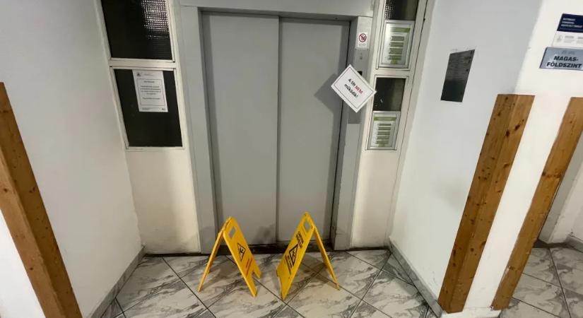 Mindkét lift elromlott a Semmelweis Egyetem bőrklinikáján