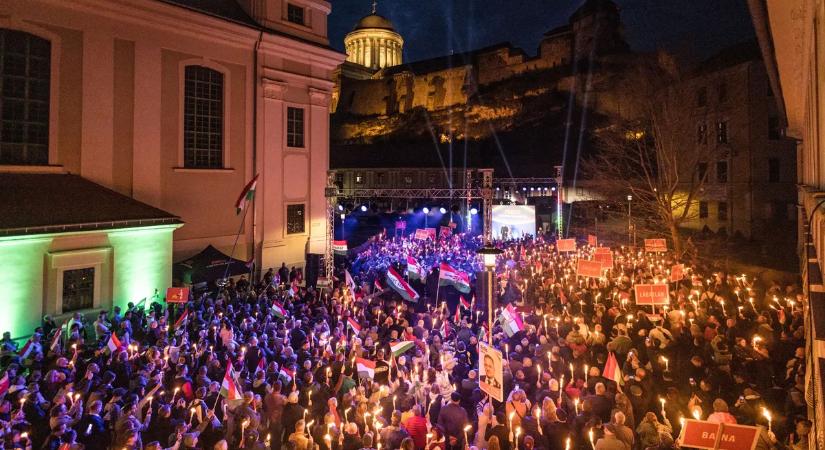 Ez a kép többet mond minden szónál: hatalmas fölény Esztergomban