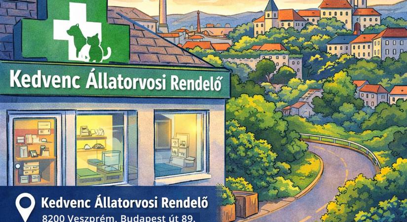 Állatorvosi ügyelet indul Veszprémben