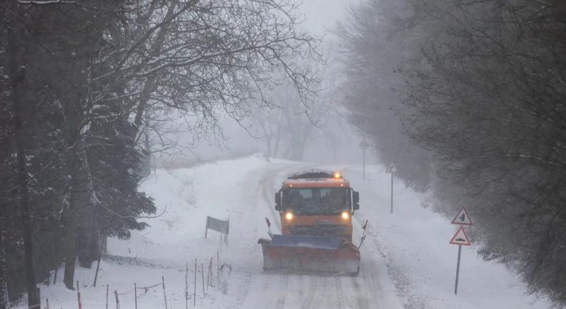 Olyan havazás jöhet, hogy újra előkerülhetnek a hókotrók a magyarországi utakon