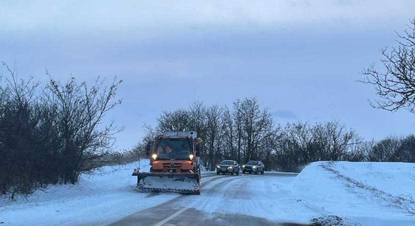 Hócsatára készül a közútkezelő