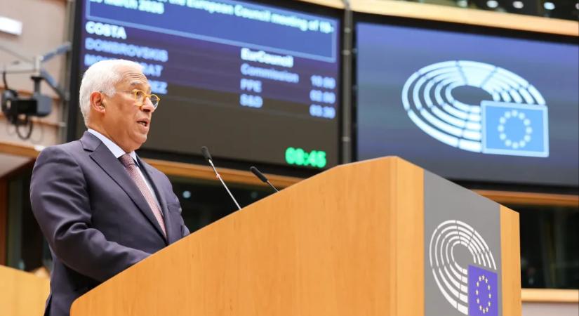 Jogsértő, kampánycélú zsarolásnak tartja Orbán viselkedését az EU állam- és kormányfői testületének elnöke