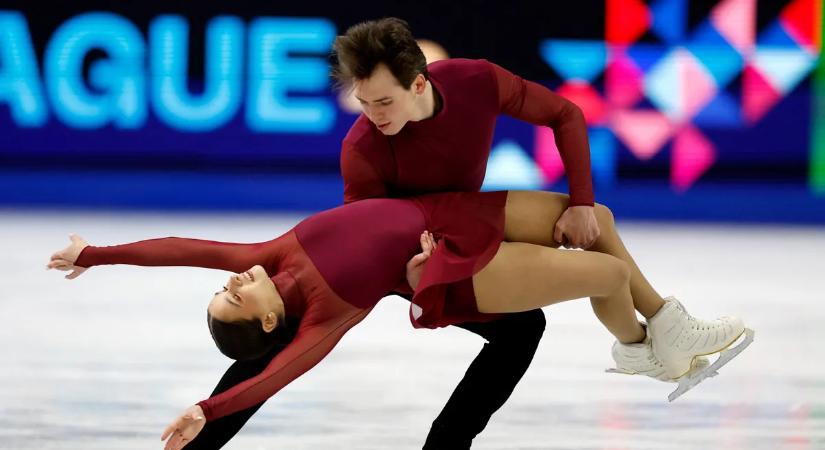 Negyedik helyen a Pavlova, Sviatchenko páros a prágai műkorcsolya-vb-n