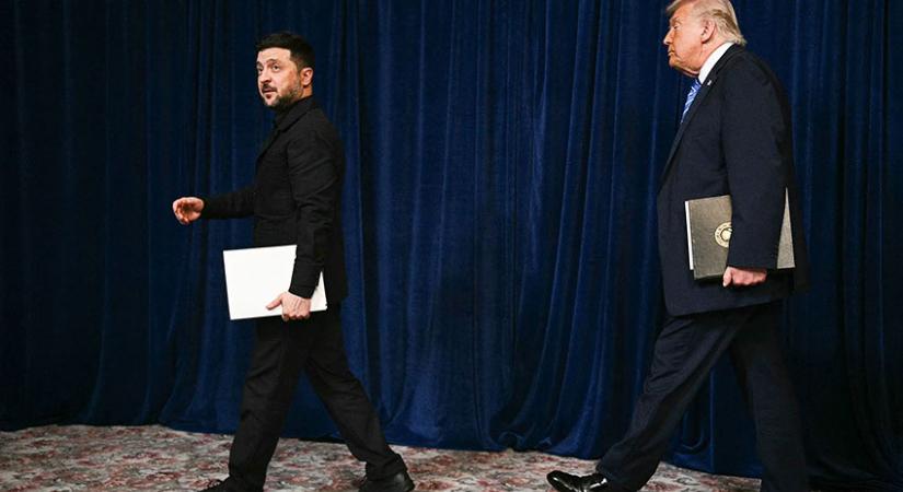 Zelenszkij megalázó ajánlata Amerikának