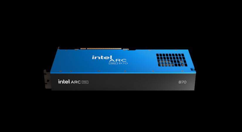 Megérkeztek az Intel Arc Pro B70-es és Arc Pro B65-ös videokártyái – A Battlemage széria legnagyobb GPU-ját használják
