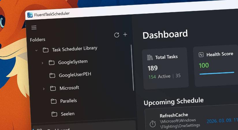 Végre: itt egy modern Feladatütemező felület Windowsra, ingyen