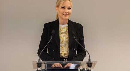 Várkonyi Andrea 4,5 milliós szettben ment el egy kórházi látogatásra