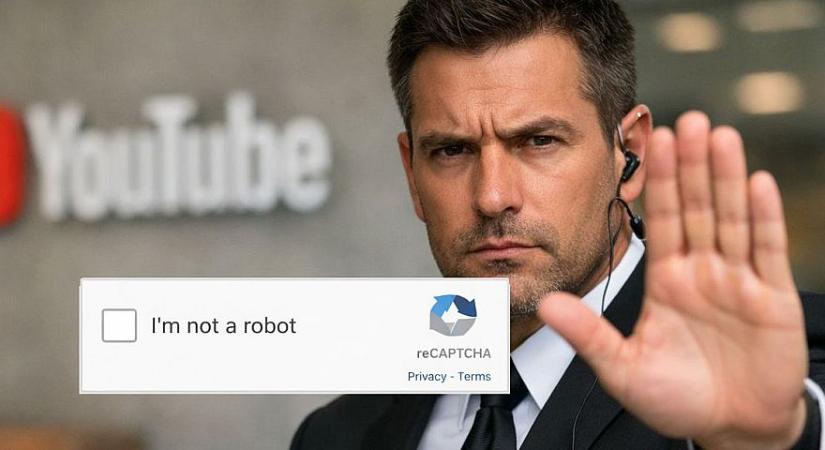 Elrontotta a YouTube-ot a Google, folyamatosan captcha-kat mutatott a videók helyett