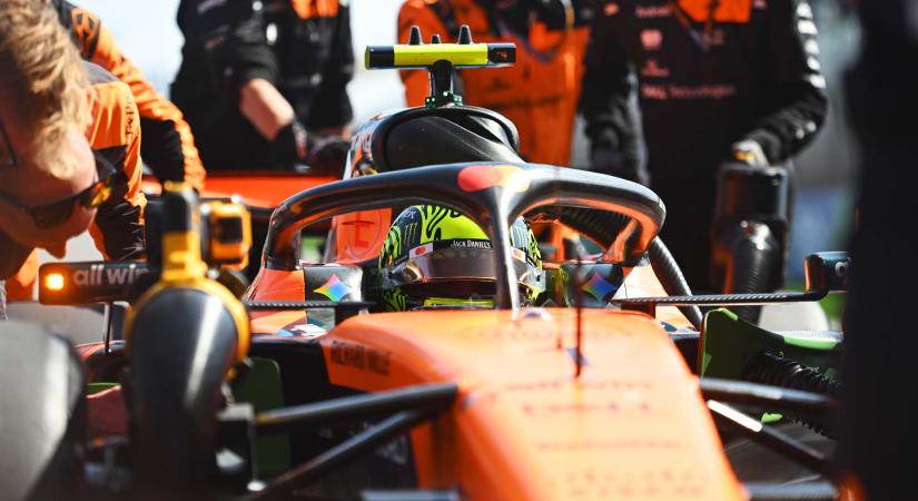 Javíthatatlan Norris akkumulátora: kiderült, mi állt a McLaren sanghaji dupla kiesése mögött
