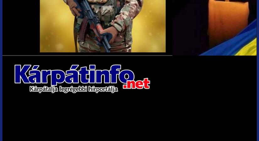 Újabb beregszászi járási katona halálát erősítették meg