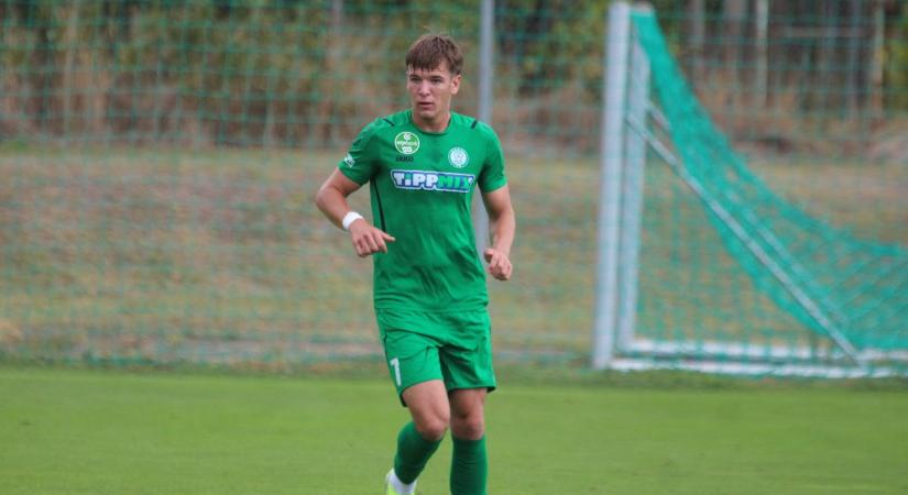 Édesapja is büszkén nézte Éger Zsombor első NB-s találatát