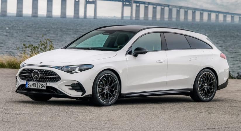 Íme a vadonatúj hibrid Mercedes CLA sportkombi magyar árai