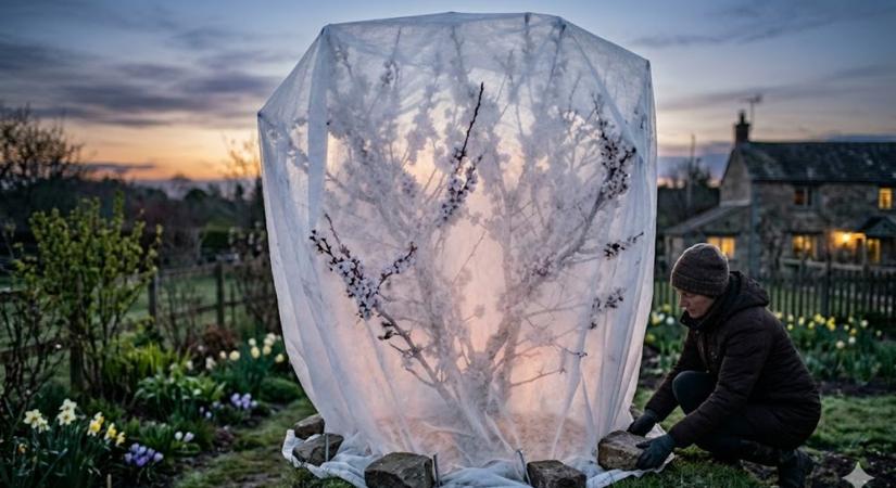 Egy hideg éjjel, és oda a lekvár? Így védhetjük a virágzó sárgabarackot