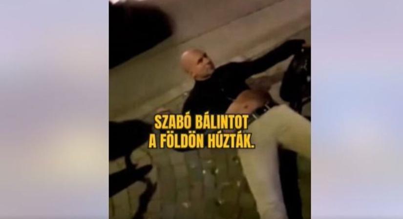 Íme a különbség: amíg a tiszás provokátorokat senki sem bántja, Magyar Péter „nem létező” testőrei a földön húzva távolítják el a tiltakozókat (VIDEÓ)