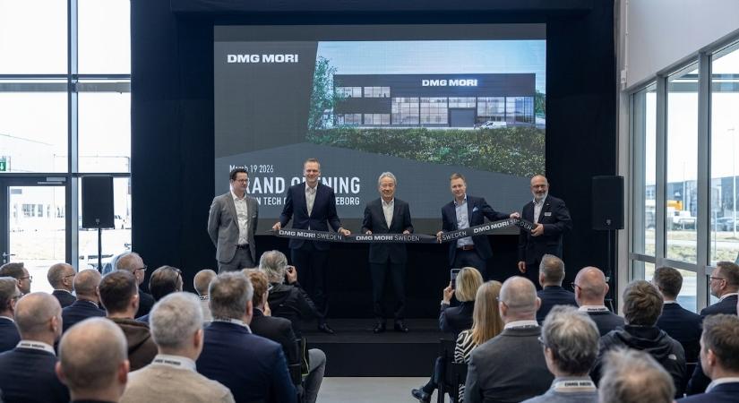 Új technológiai központot nyitott a DMG MORI Göteborgban