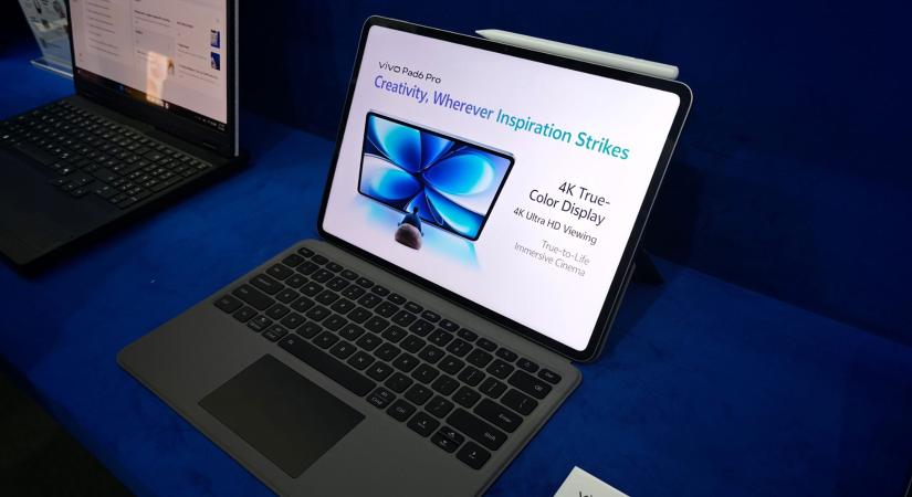 4K kijelzővel és Snapdragon csúcsprocesszorral mutatkozott be a Vivo Pad6 Pro