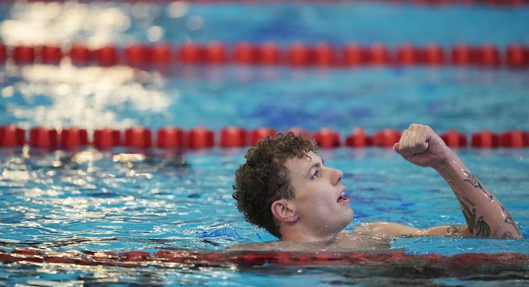 Rekorddöntéssel nyitott Sárkány Zalán az amerikai egyetemi döntőkön