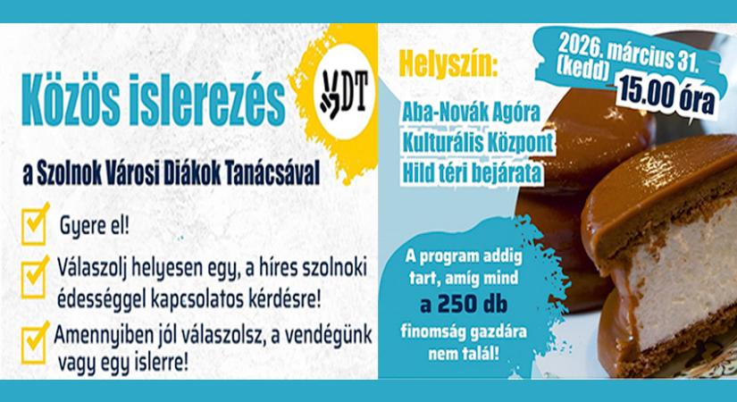 Közös islerezésre hívják a szolnokiakat – finomság és játék egy helyen