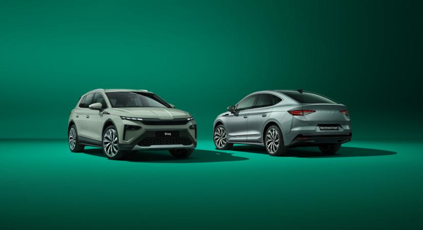 Frunk, digitális kulcs és egy pedálos vezetés: a Škoda Elroq és Enyaq okosabb lett, mint valaha