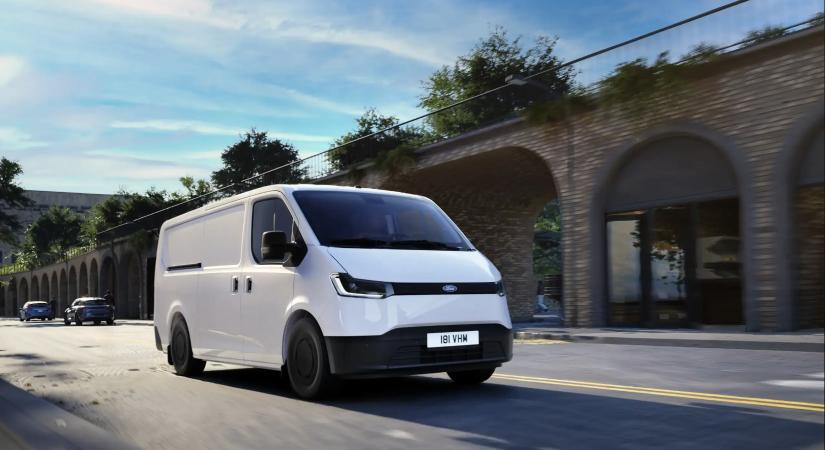Megérkezett a Ford Transit City: elektromos városi munkagép, extrák nélkül