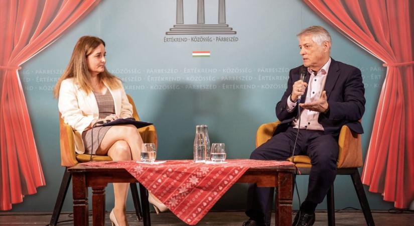 Az európai elit le akarja váltani Orbán Viktort és megbüntetni a magyarokat – mondta Földi László a 34. Kereszténydemokrata Esten