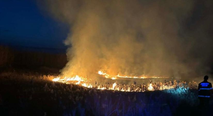 Hatalmas tűz pusztított Szabolcs vármegyében, több egység is vonult oltani (fotók, videó)