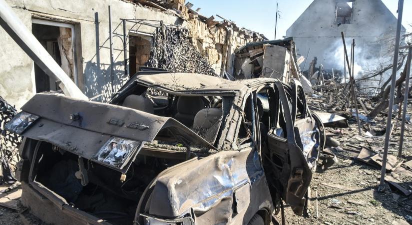 Oroszország több mint 150 drónnal támadta Ukrajnát az éjszaka, az egyik roncsai román területre zuhantak