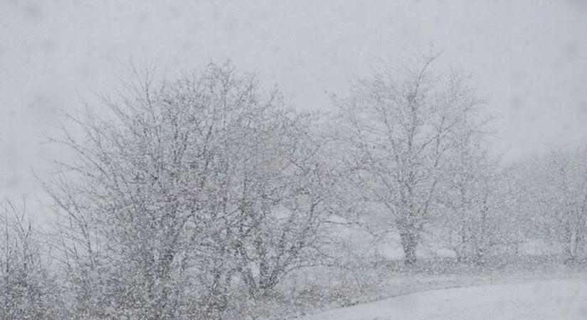 Elérte Ausztriát és Horvátországot a hóvihar