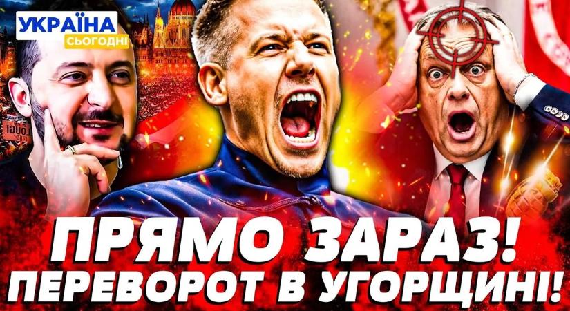 Halálos célkeresztben ábrázolja Orbán Viktort Zelenszkij médiája