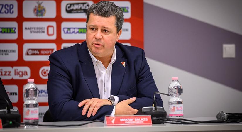 A DVSC cégvezetője: az új angol tulajdonostól minden lehetséges segítséget megkapunk