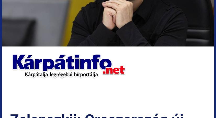 Zelenszkij: Oroszország új célpontokra támad – veszélyben az infrastruktúra