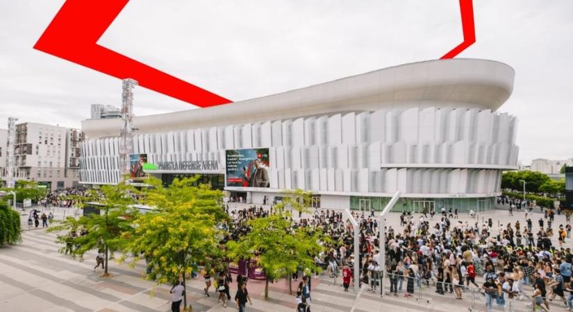 AZ XTB A PARIS LA DÉFENSE ARENA ÚJ SZPONZORA