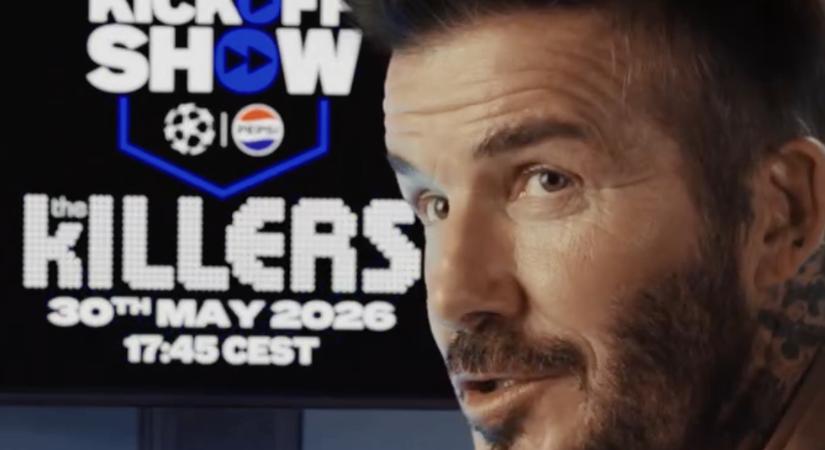 Puskás Aréna: Beckhammel jelentették be, melyik világsztár együttes lép fel a BL-döntő kezdése előtt